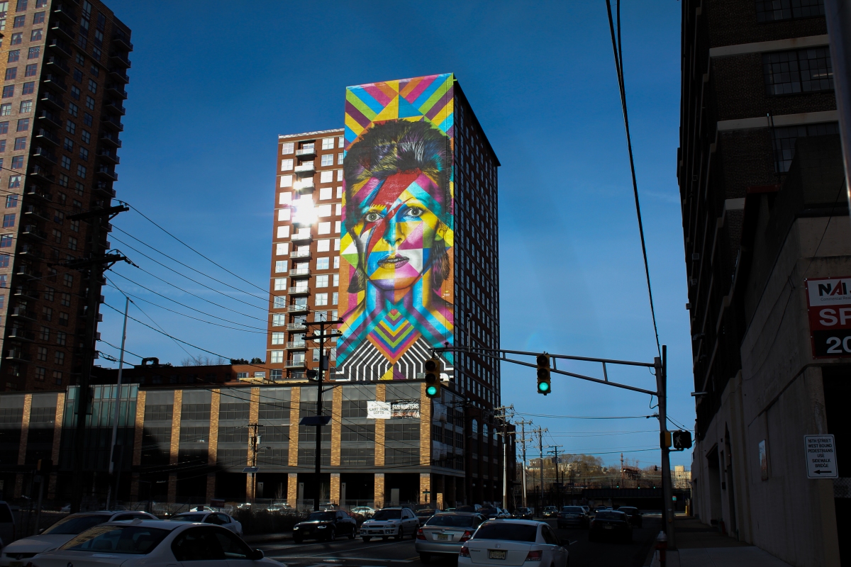 David Bowie Jersey City Mural
